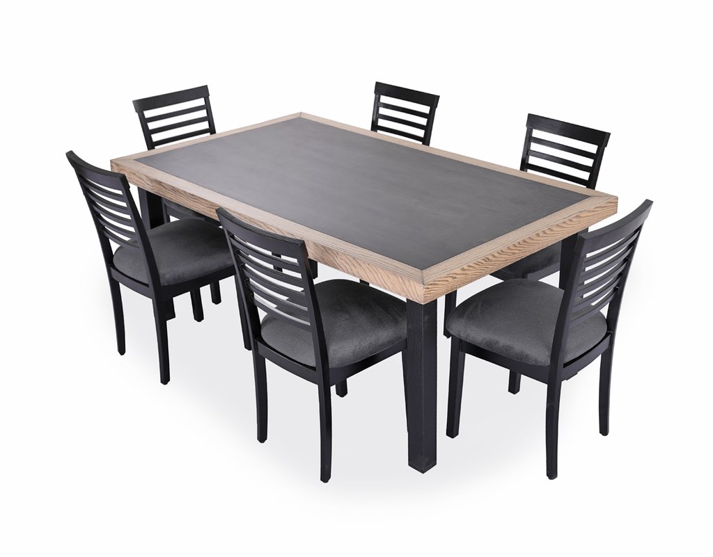 Ethan (L-G) 6 Person Dining Table (LF-130)